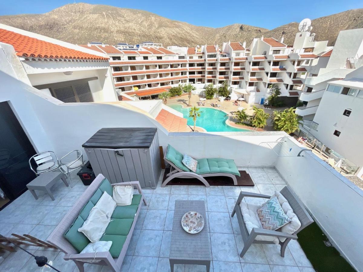 Apartamento Sea View Penthouse With Large Terrace Los Cristianos  Exterior foto